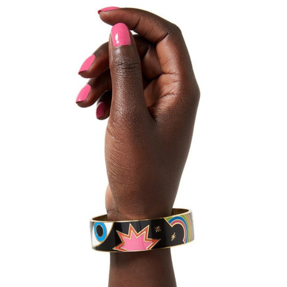 GEORGIA PERRY Emoji Bangle bracelet Happiness on your wrist